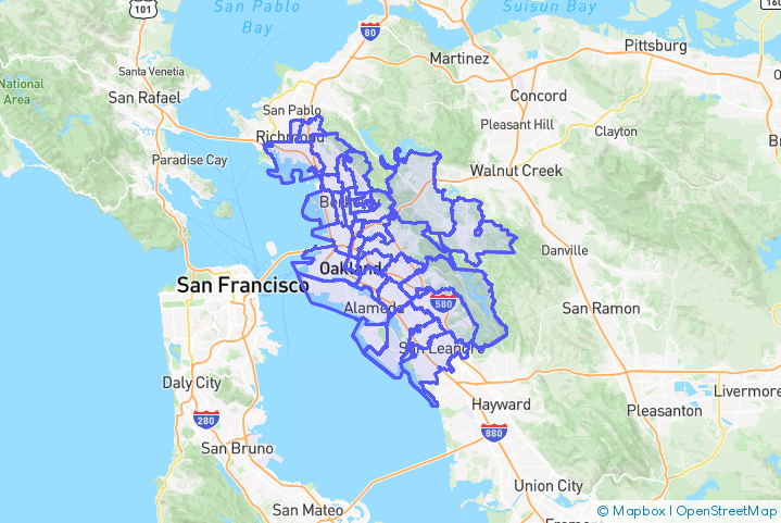 Service Area Map