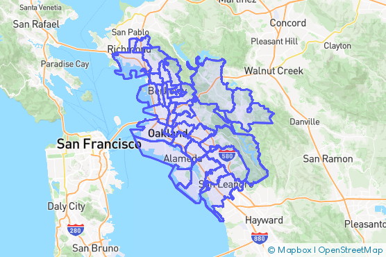 Service Area Map