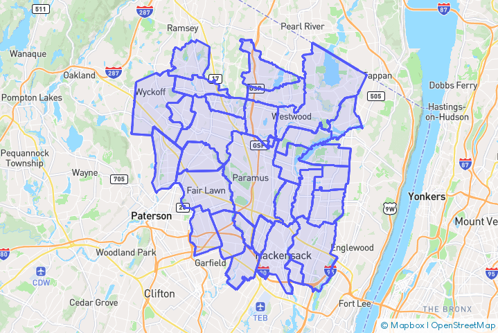 Service Area Map