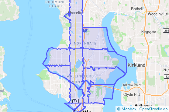 Service Area Map