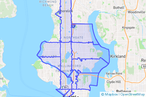 Service Area Map