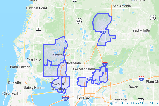 Service Area Map