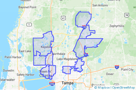 Service Area Map