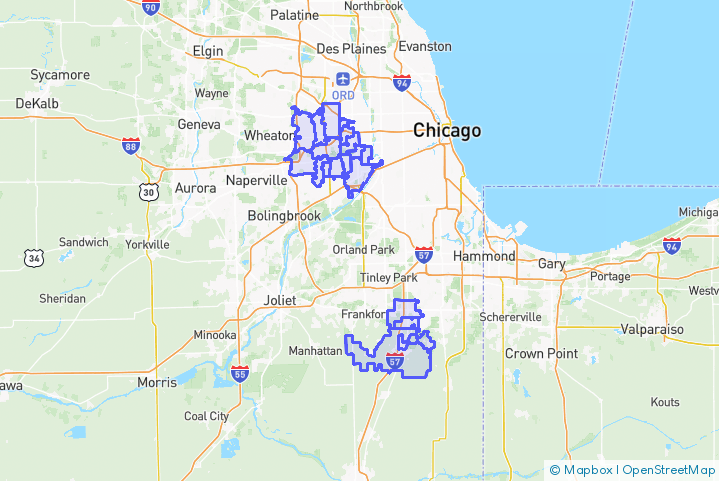 Service Area Map