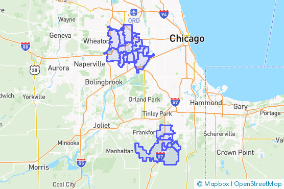 Service Area Map