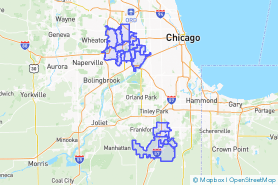 Service Area Map
