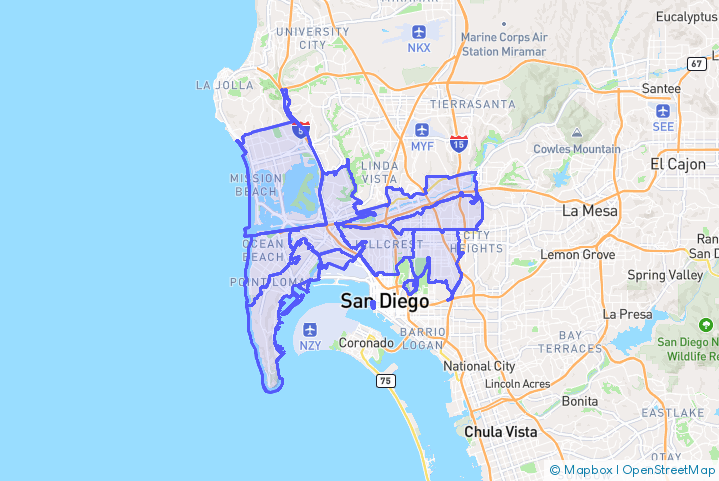 Service Area Map