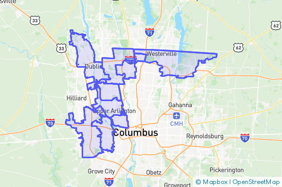 Service Area Map