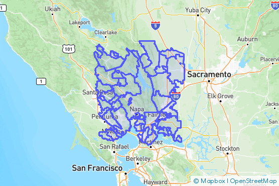 Service Area Map