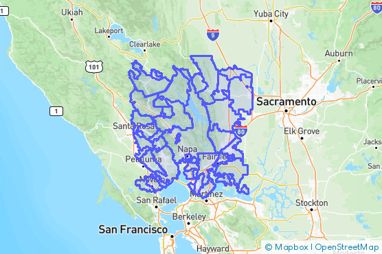 Service Area Map