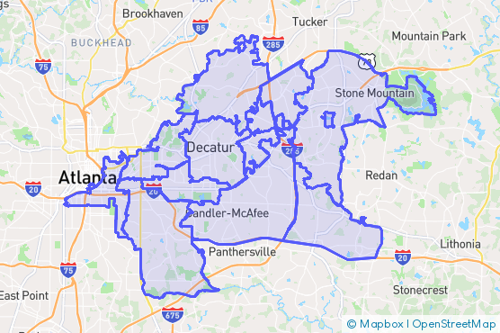 Service Area Map