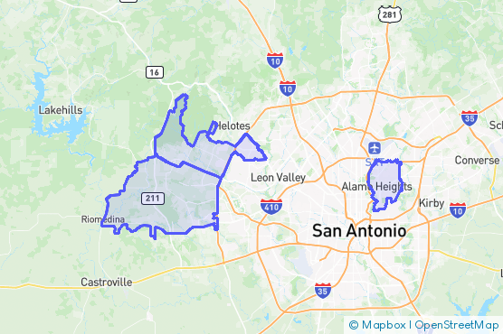 Service Area Map