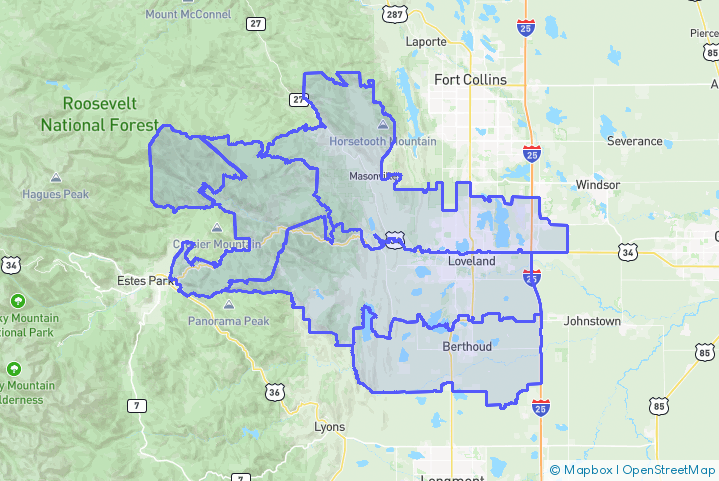 Service Area Map