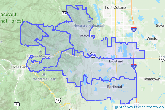 Service Area Map