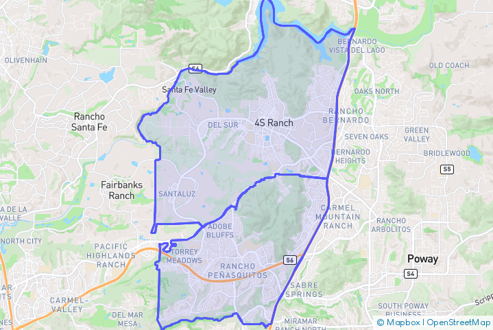 Service Area Map