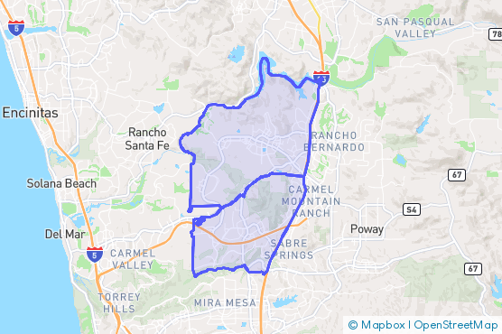 Service Area Map