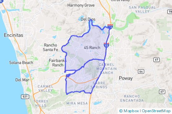 Service Area Map