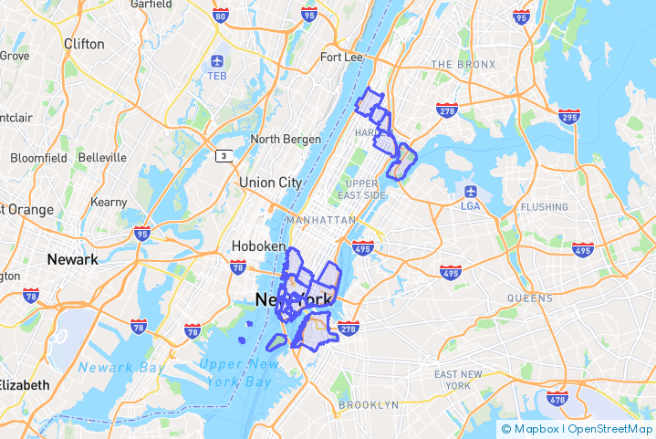 Service Area Map