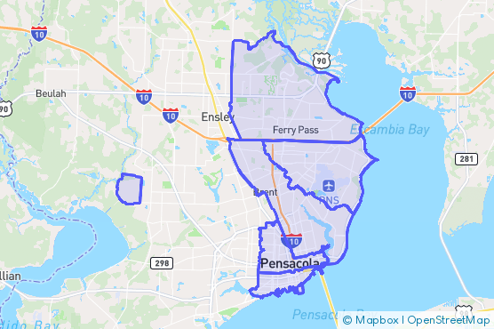 Service Area Map