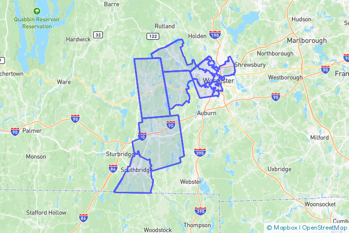 Service Area Map