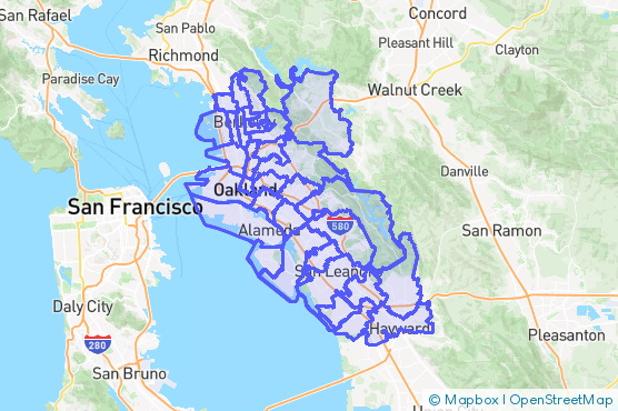 Service Area Map
