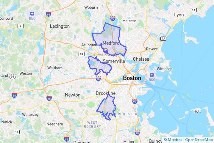 Service Area Map