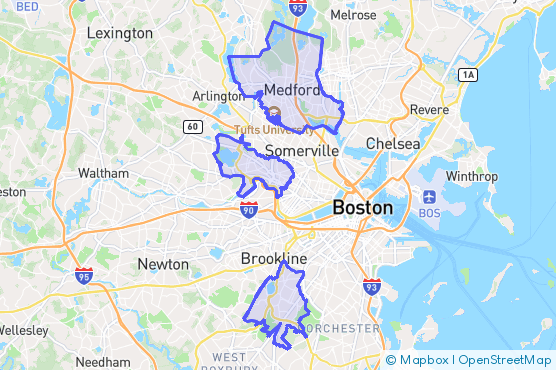 Service Area Map