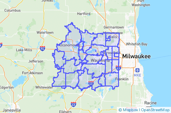 Service Area Map