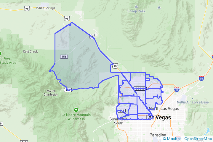 Service Area Map