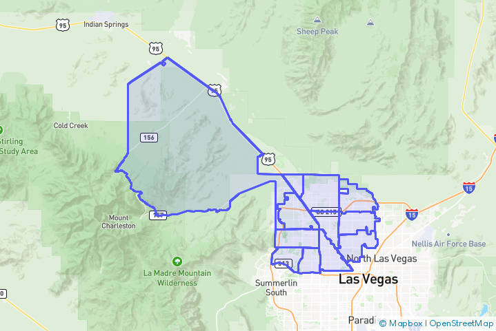 Service Area Map