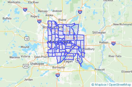 Service Area Map