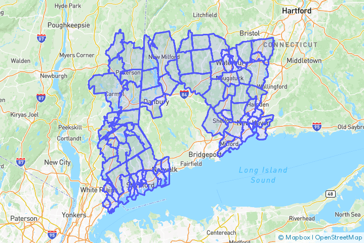 Service Area Map