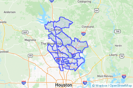 Service Area Map