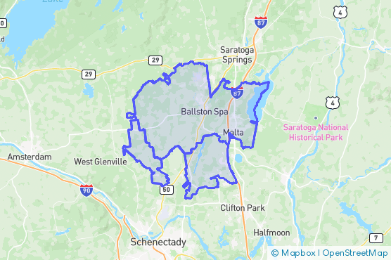 Service Area Map