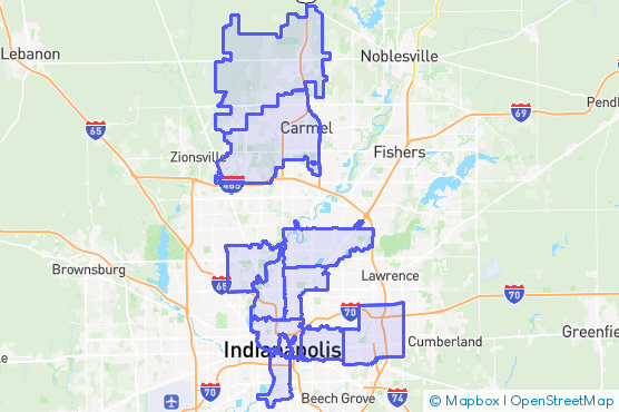 Service Area Map