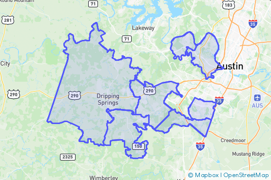 Service Area Map