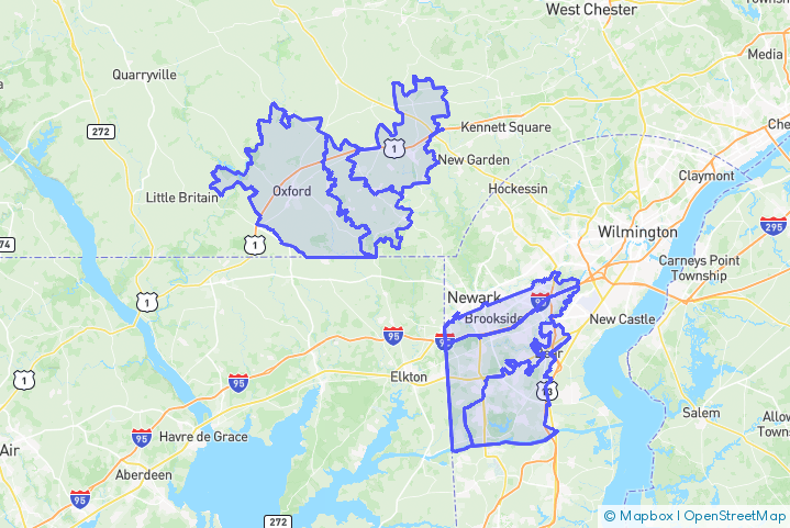 Service Area Map