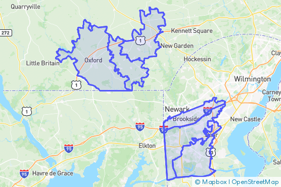 Service Area Map