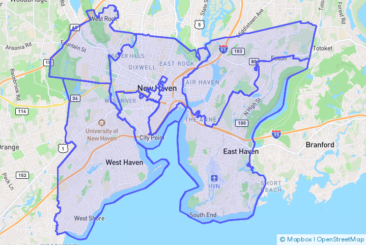 Service Area Map