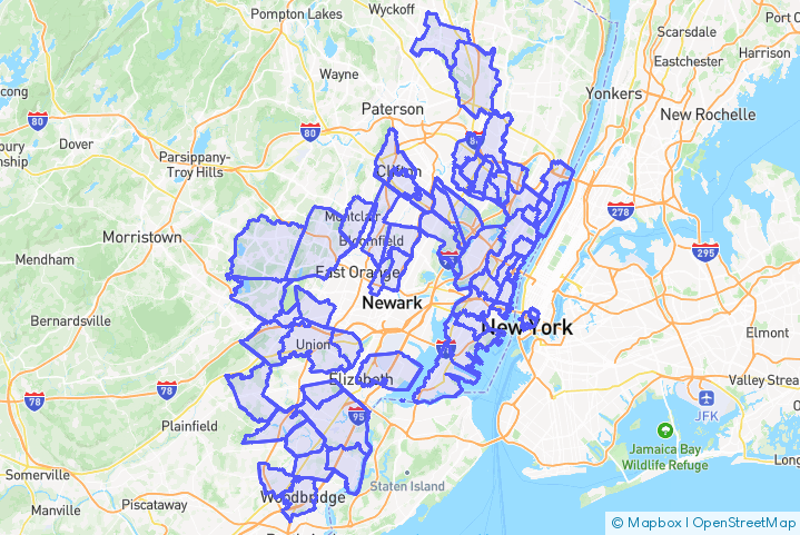 Service Area Map