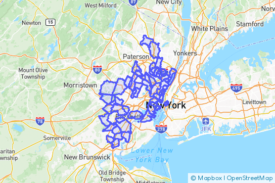 Service Area Map
