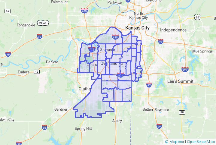 Service Area Map