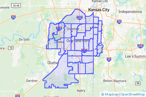 Service Area Map