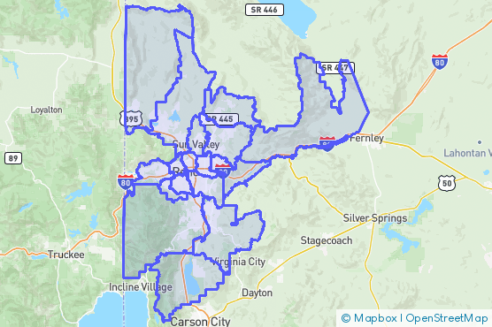 Service Area Map