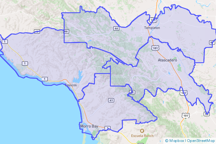 Service Area Map