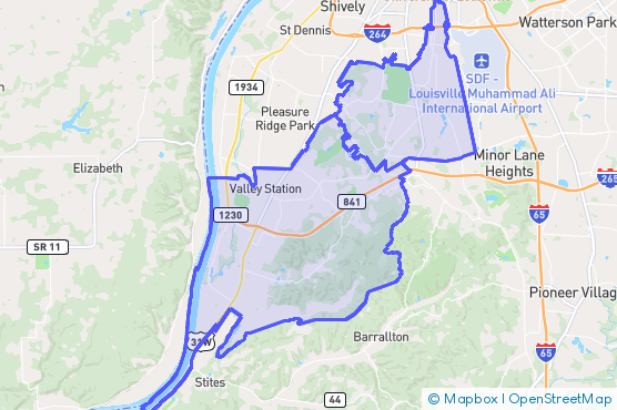 Service Area Map