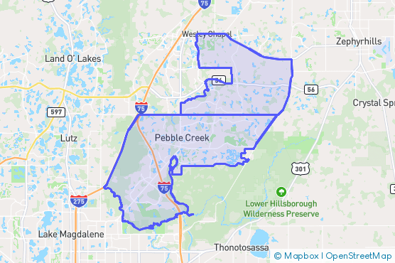 Service Area Map