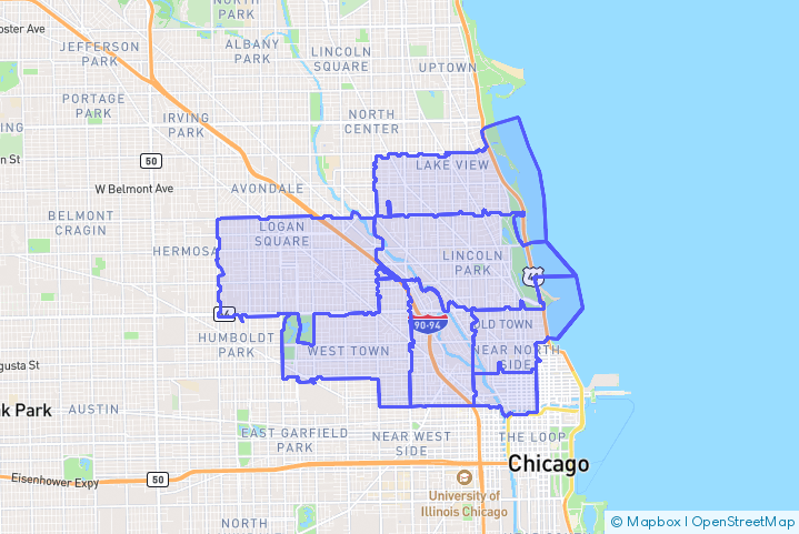 Service Area Map