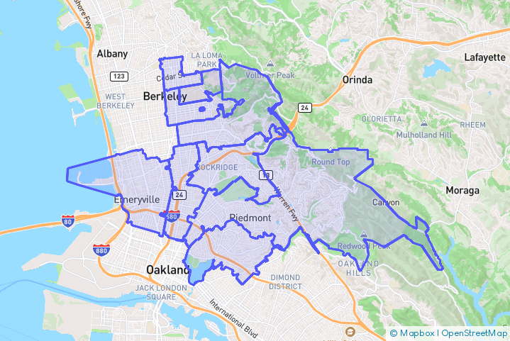 Service Area Map