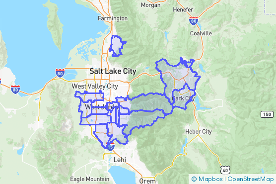 Service Area Map